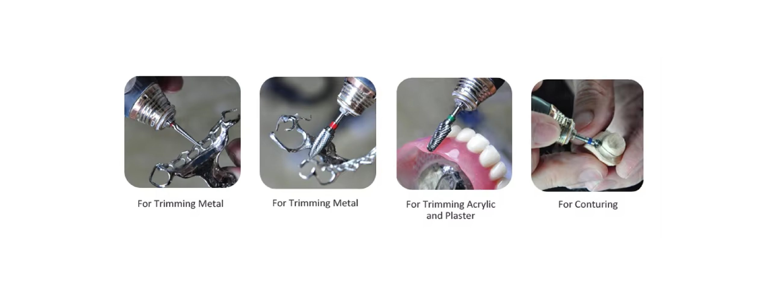 Mammudent Dental Lab Bur Applications