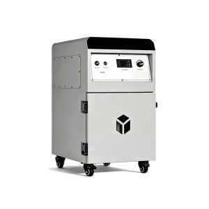 Mammudent MC-1 dental dust collector with heavy-duty caster wheels.