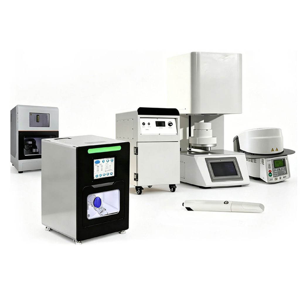 Mammudent CAD CAM dental lab equipment including milling machine sintering furnace and intraoral scanner