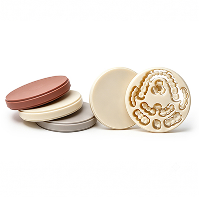 Mammudent dental PMMA and PEEK discs for CAD CAM milling