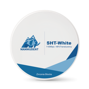 Mammudent SHT-White super high translucent white dental zirconia disc 1100MPa